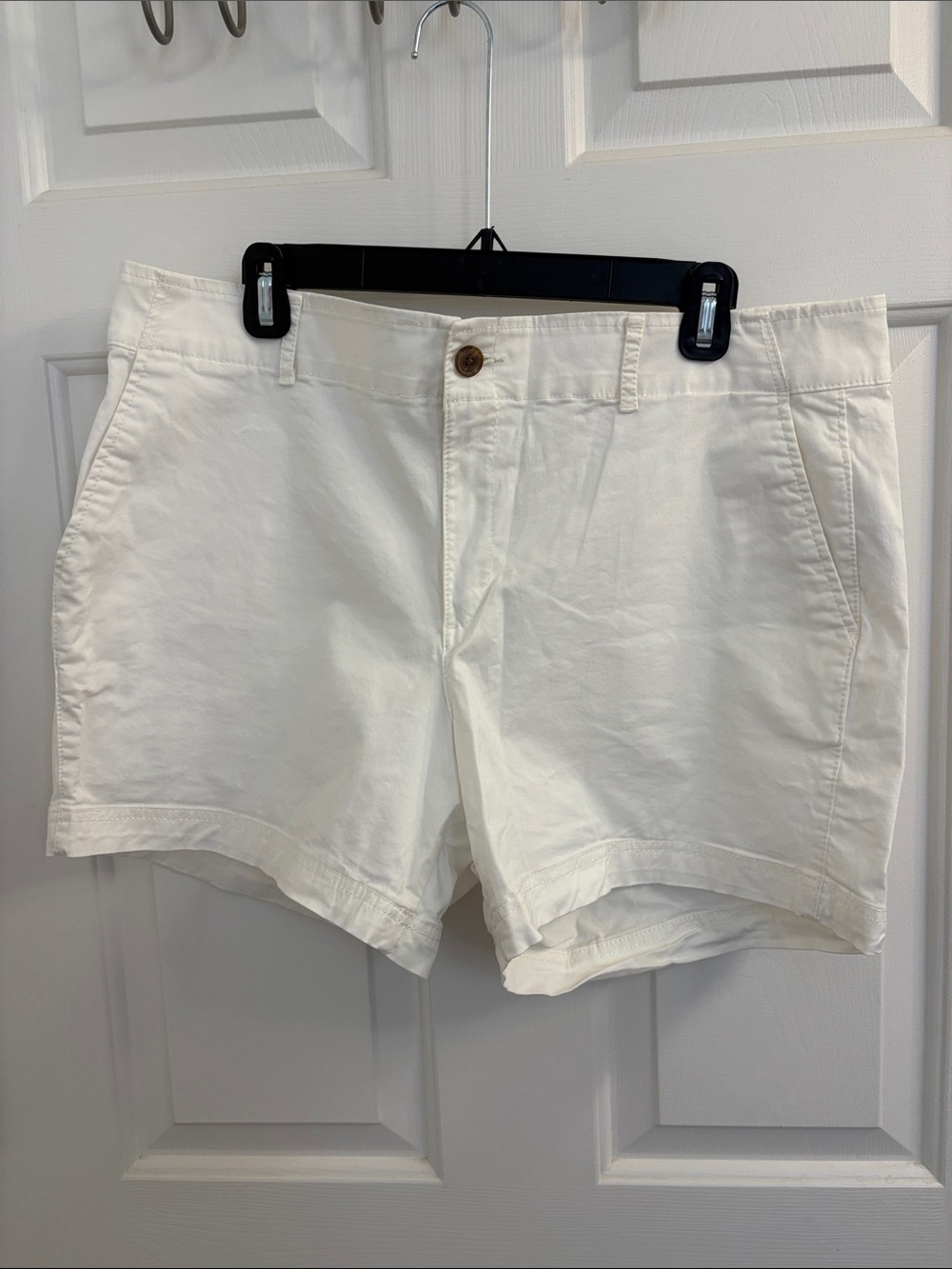 GAP White Cotton Shorts